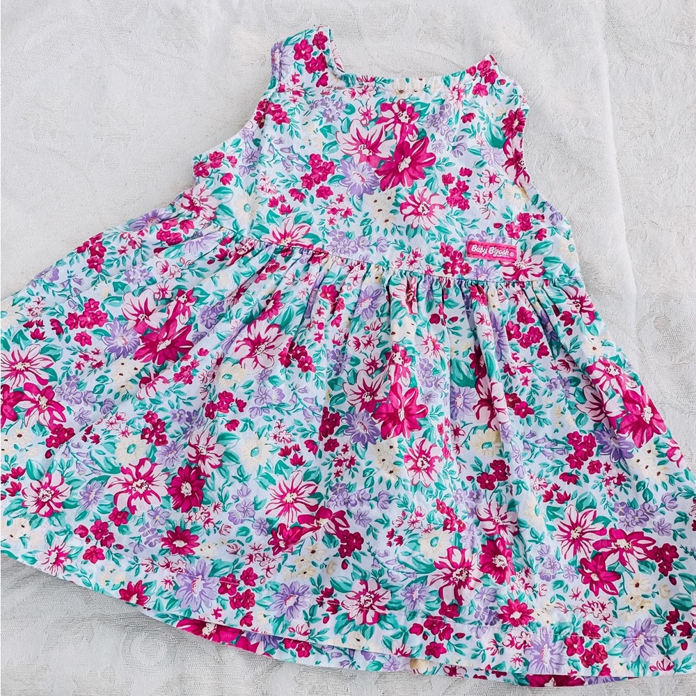 VINTAGE infant Oshkosh Floral Dress